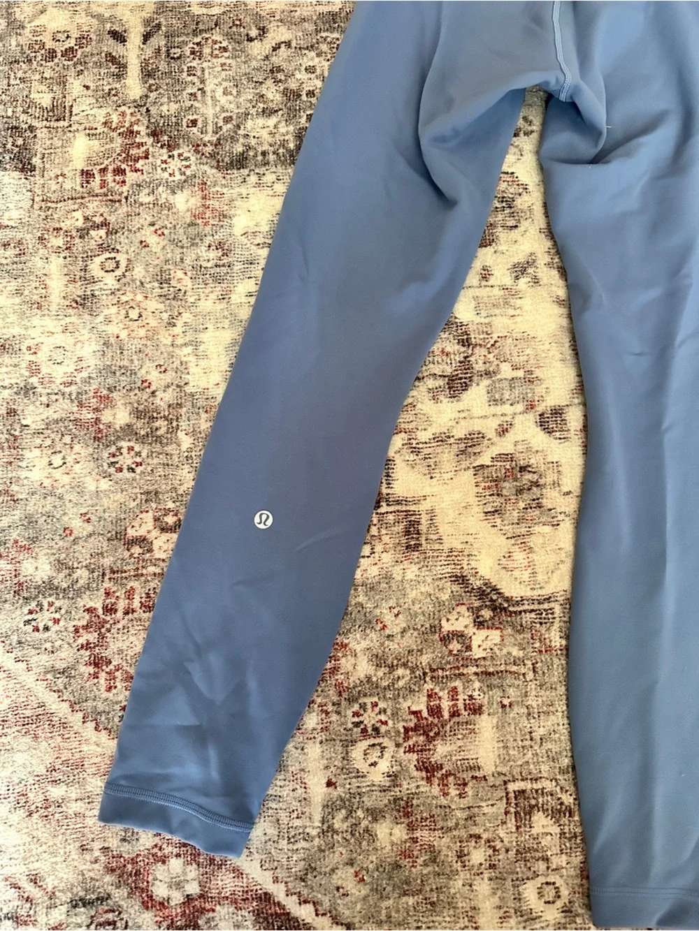 Lululemon  Wunder Under Leggings HR Tight Flux  Yoga Legging Pant Size 4 Blue